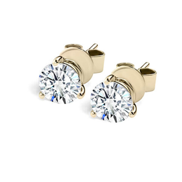 Νυφικά σκουλαρίκια με διαμάντια