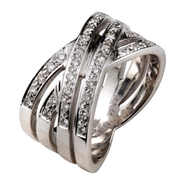 Δαχτυλίδι γάμου με διαμάντια