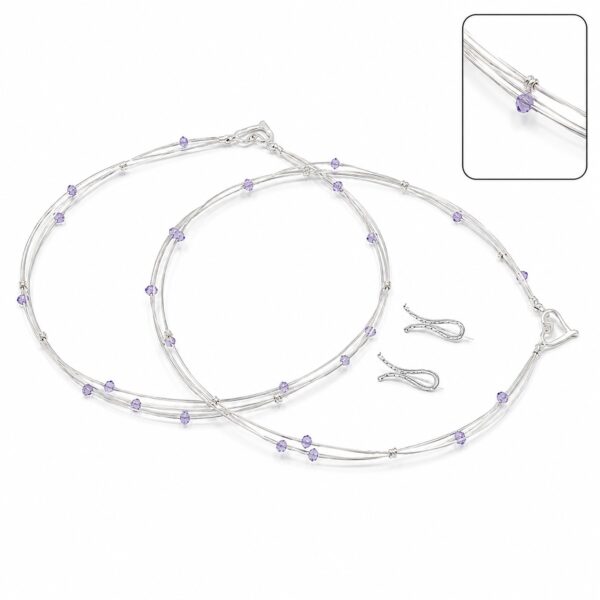 Στέφανα ασημένια με ζιργκόν swarovski, stefana gamou seira Ψαρρά