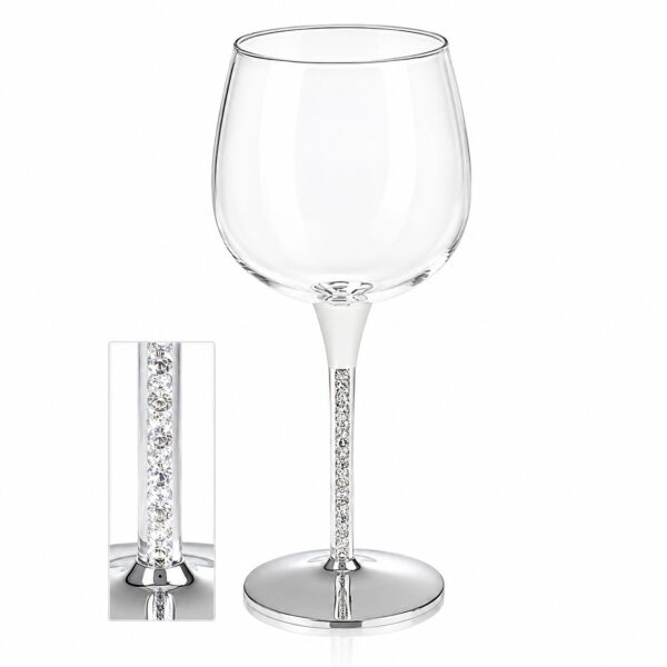 Swarovski zircons ποτήρια κρασιού για γάμο