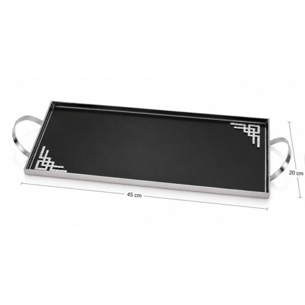 Επάργυρος Δίσκος Γάμου με Mirror Gloss Λάκα