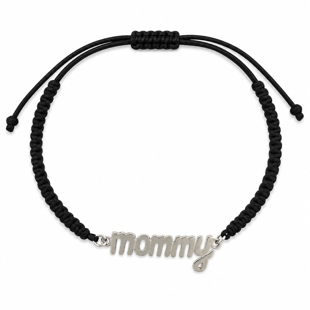 Γυναικείο ασημένιο βραχιόλι Mommy