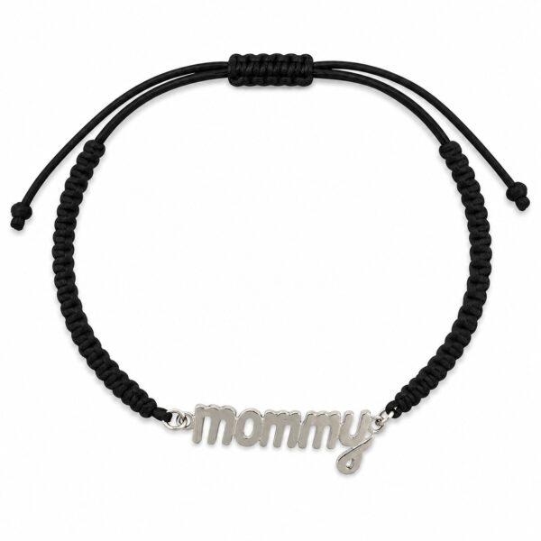 Γυναικείο ασημένιο βραχιόλι Mommy