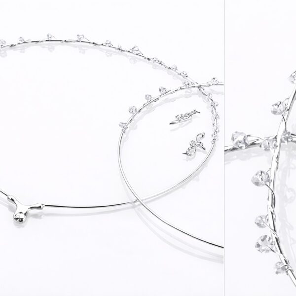Στέφανα swarovski ζιργκόν σε νέες δημιουργίες seira Κάσσος, στεφανα