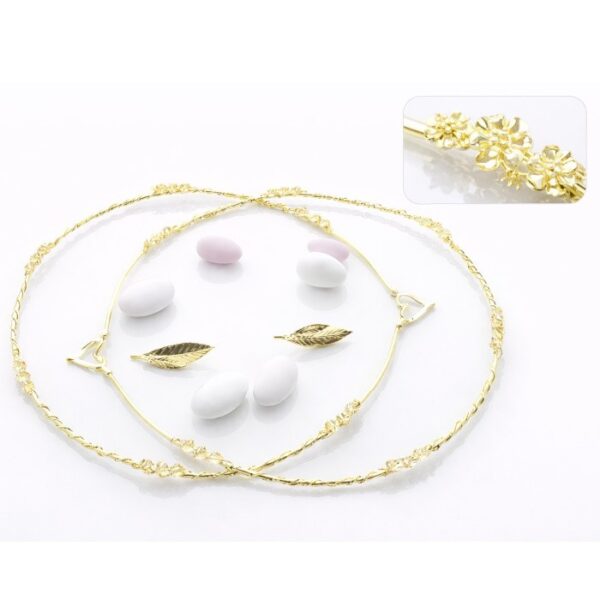 Επίχρυσα στέφανα με Swarovski – Online eshop Ketsetzoglou.gr