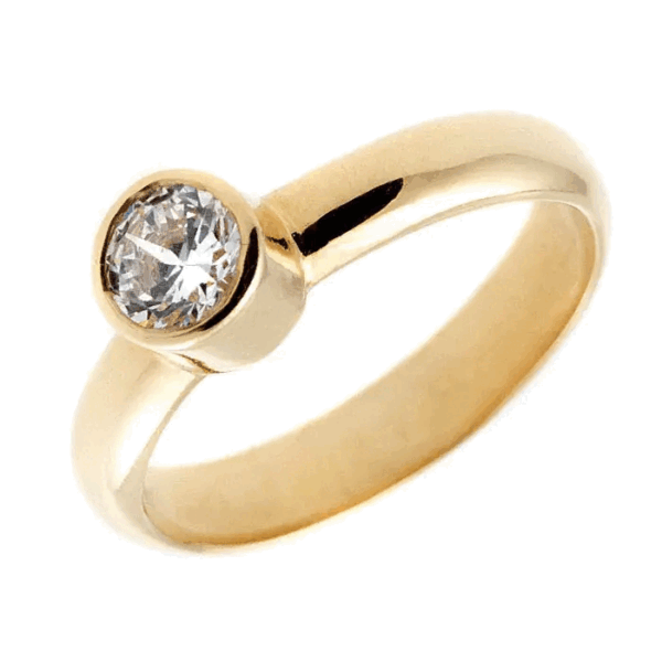Monopetro Round Cut Diamond
