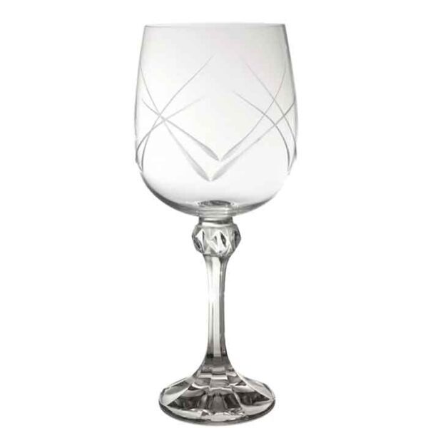 Ποτήρι χαραγμένο κρυστάλλινο κρασιού