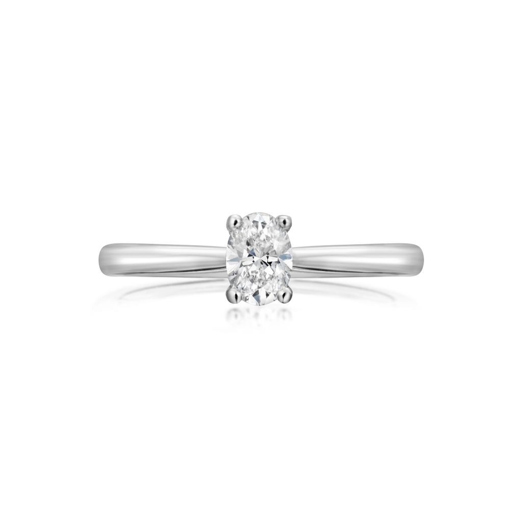 Δαχτυλίδι κόσμημα diamond oval
