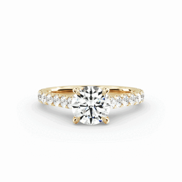 Monopetro Round Cut Diamond - monopetra Ketsetzoglou