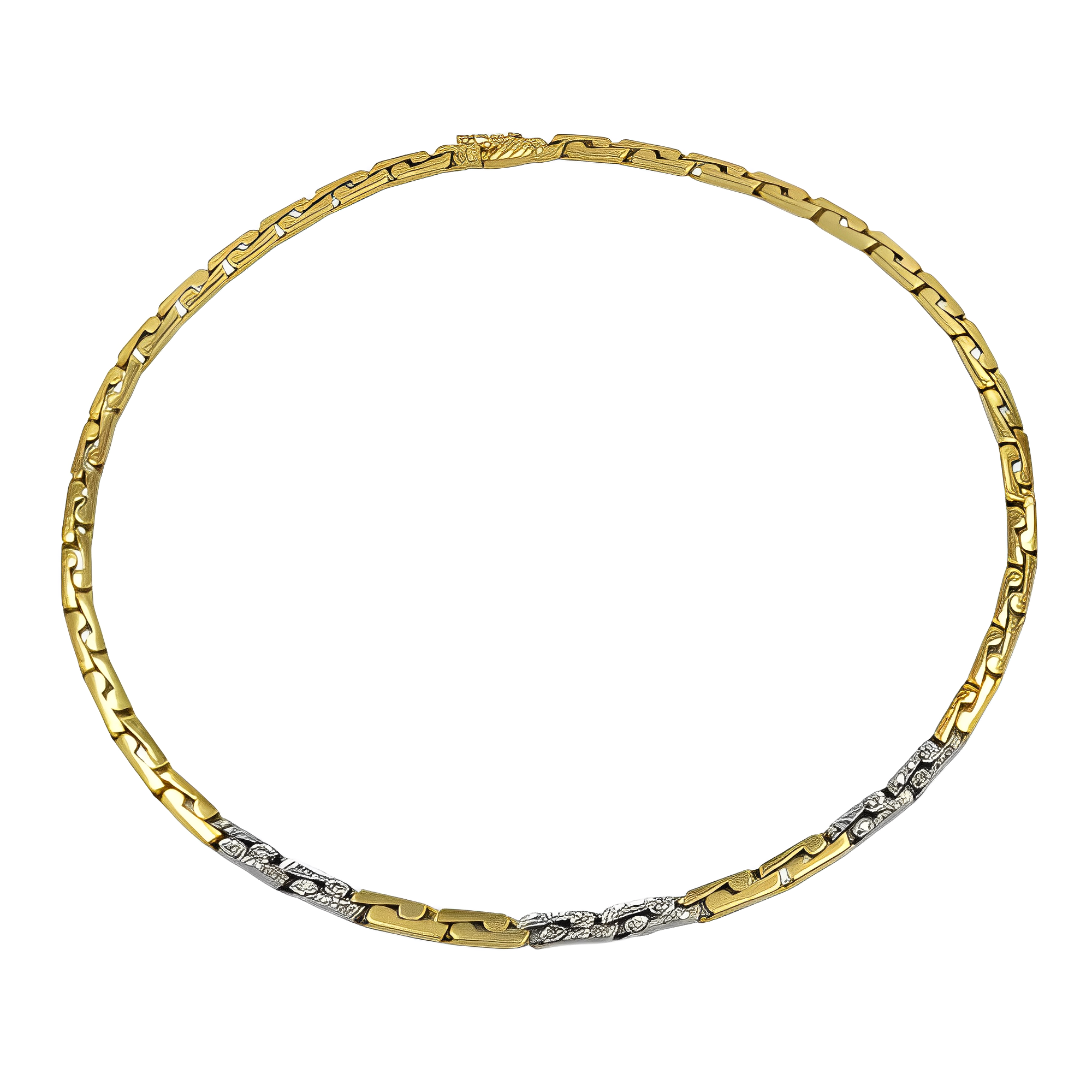 Κολιέ χειροποίητο με διαμάντια κ18 - Athens Diamond Necklaces