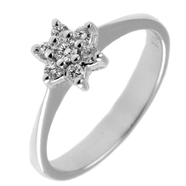 Μονόπετρο δαχτυλίδι με διαμάντια & εγγύηση - Ketsetzoglou.gr