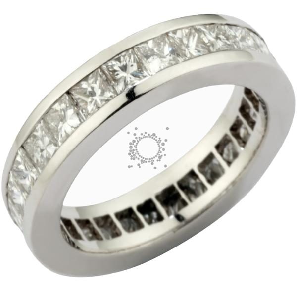 Βέρες princess cut diamond - Eshop online kosmima-rologia.grc