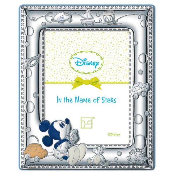 Κορνίζα Disney-Mickey με ασήμι και σμάλτο