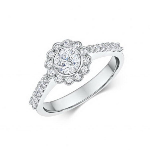Μονόπετρο δαχτυλίδι με διαμάντι τιμές - Eshop Ketsetzoglou.gr