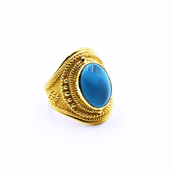 Βυζαντινό δαχτυλίδι σε μοντέρνο σχέδιο - shop ketsetzoglou.gr
