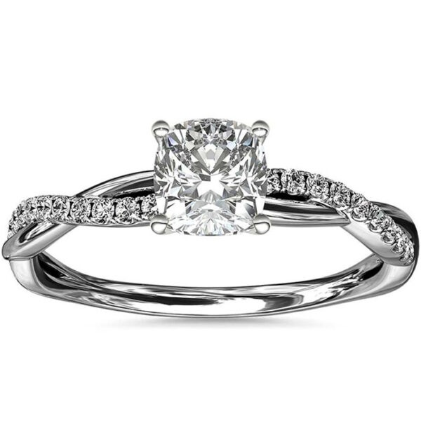 Εντυπωσιακό και κομψό μονόπετρο δαχτυλίδι για πρόταση γάμου