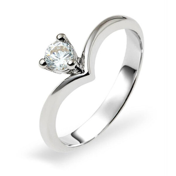 Υψηλής ποιότητας μονόπετρο δαχτυλίδι με διαμάντι