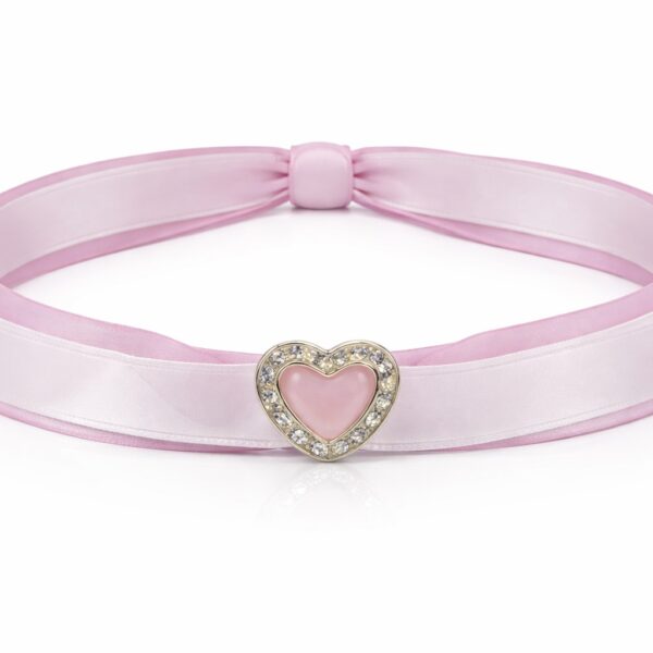 Κολιέ καρδιά με zircon swarovski - Online eshop Ketsetzoglou.gr