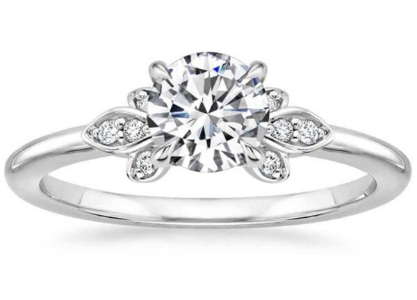 Δαχτυλίδι αρραβώνα με διαμάντια λευκόχρυσο - Ketsetzoglou.gr