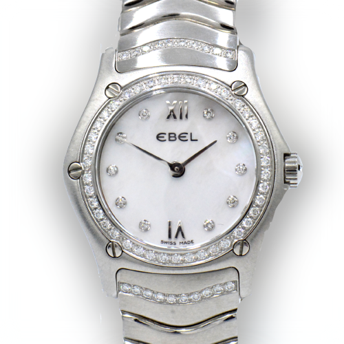 Ebel Watch Diamond Stainless