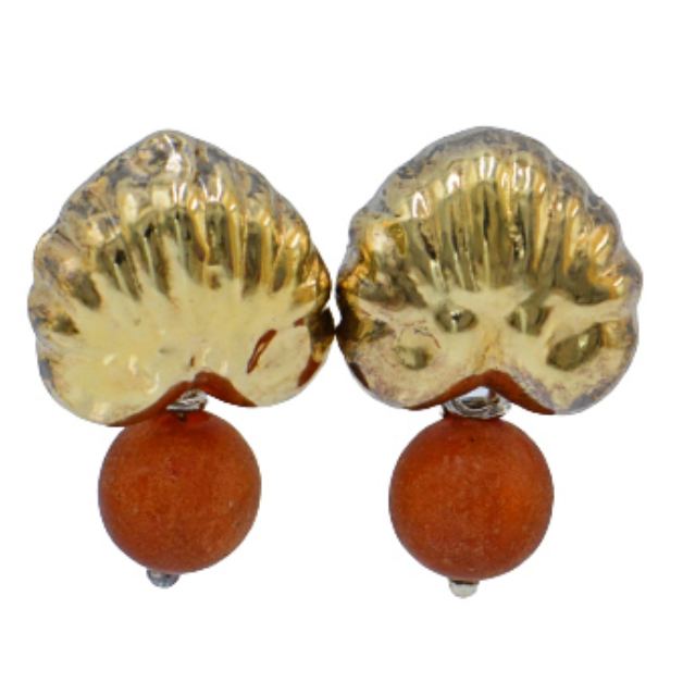 Αρχαϊκά σκουλαρίκια με χρυσό ιδιαίτερα - ketsetzoglou.com